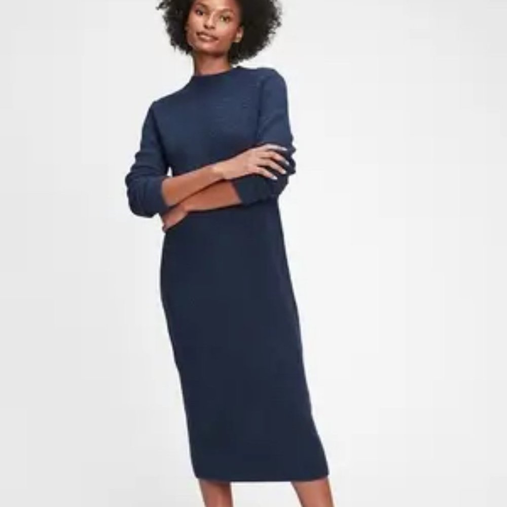 GAP midi column sweater dress - Petite XS